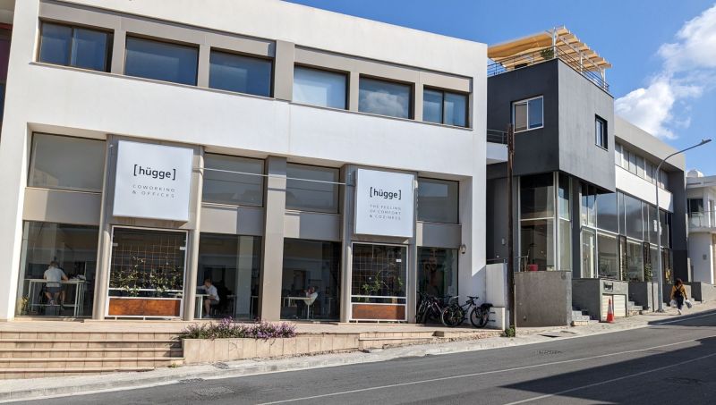 Hügge buildings in Paphos Old Town