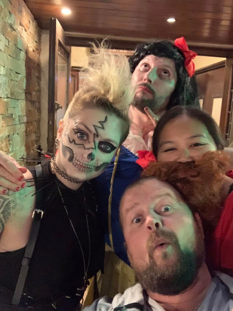 Hügge halloween party