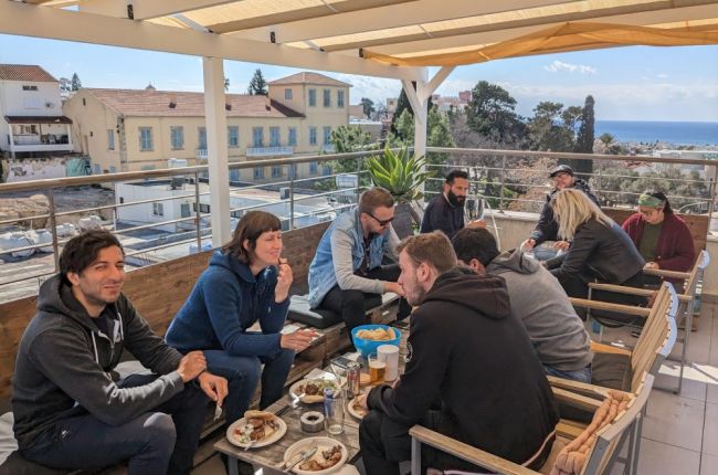 Friday Bar at Hügge coworking in Paphos