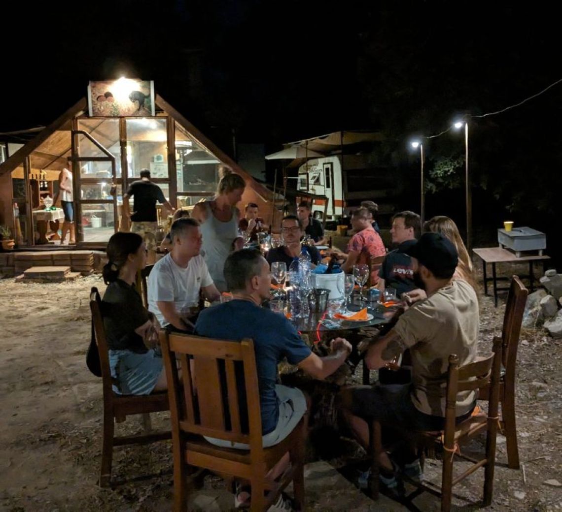 Cyprus truffle hunt and dinner