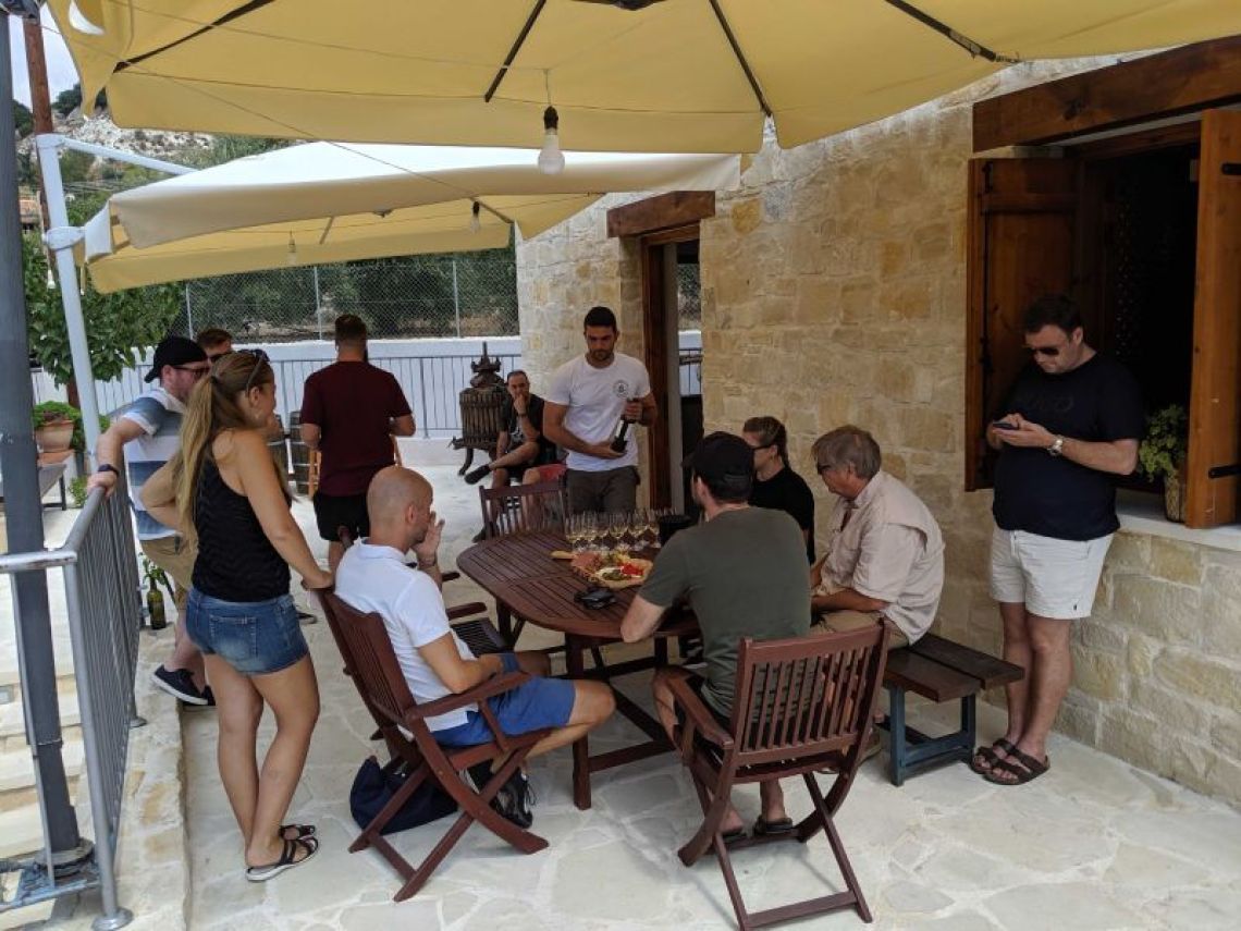 Wine tour with Hügge coworking in Paphos