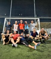 Futsal with Hügge coworking in Paphos